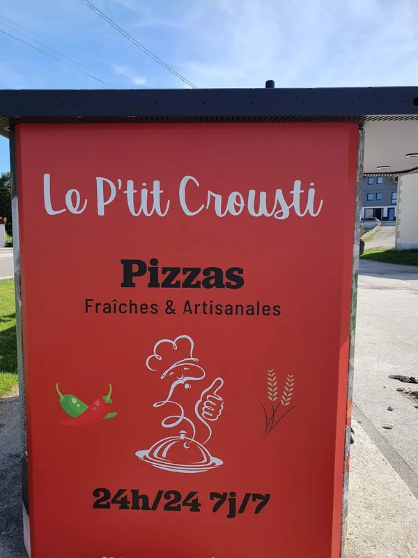 Distributeur automatique de pizzas Le P'tit Crousti — Fuans.
